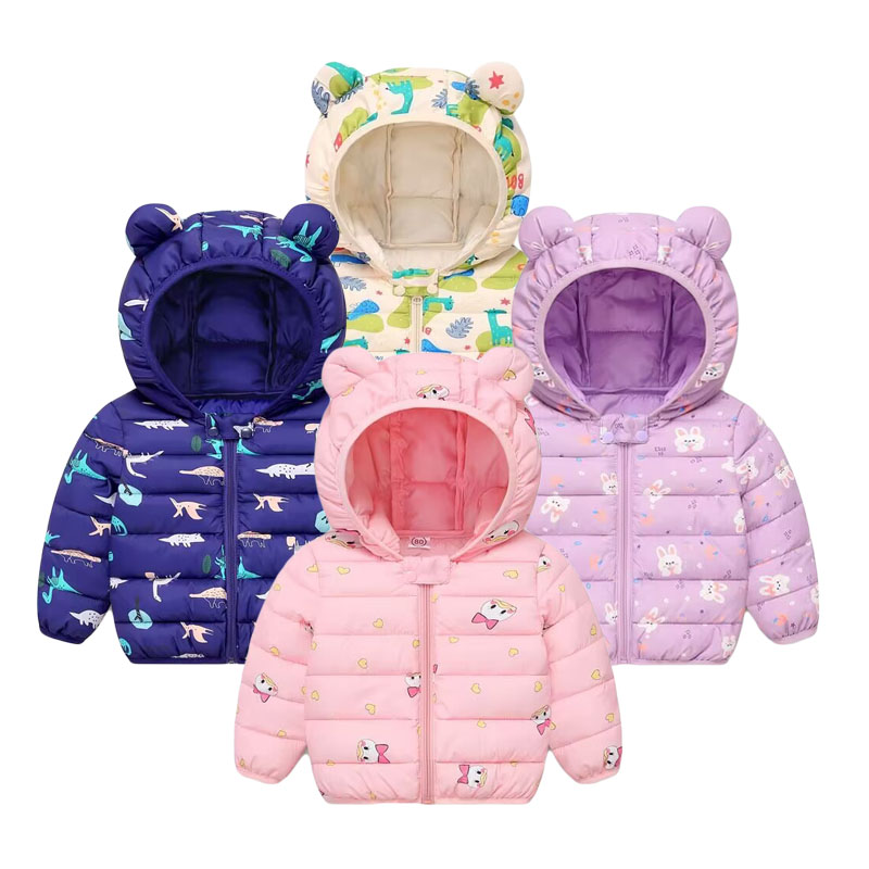 Baby Clothing Dividers - Casaco de algodão infantil, jaqueta com