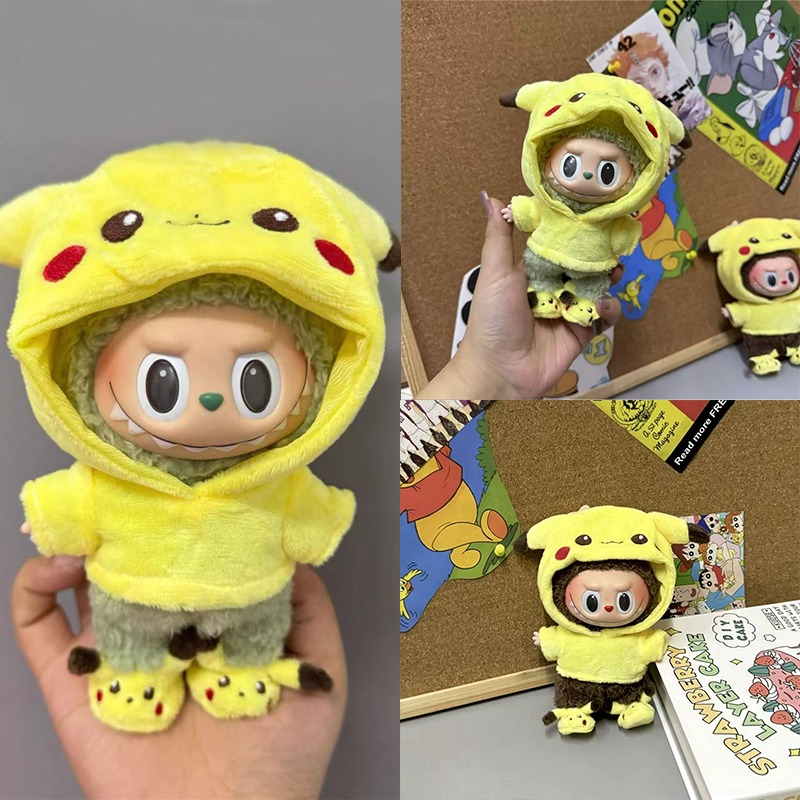 15 17cm para boneca labubu dos - Baby Clothing Usa avaliação e preço