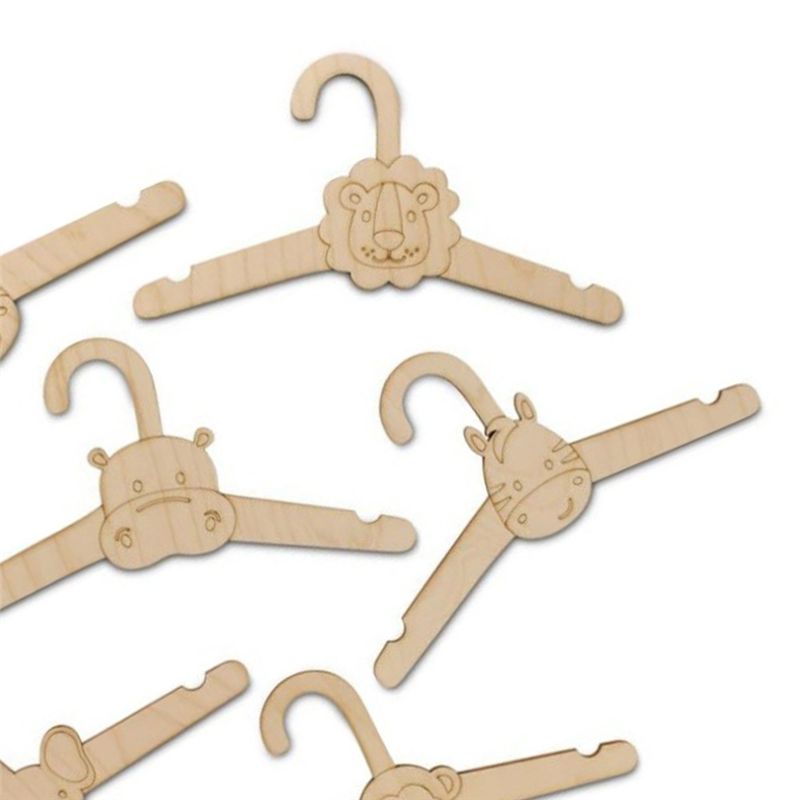 ABVT-20PCS Cabideiro de Madeir - Baby Clothing Hanging Rack avaliação e preço