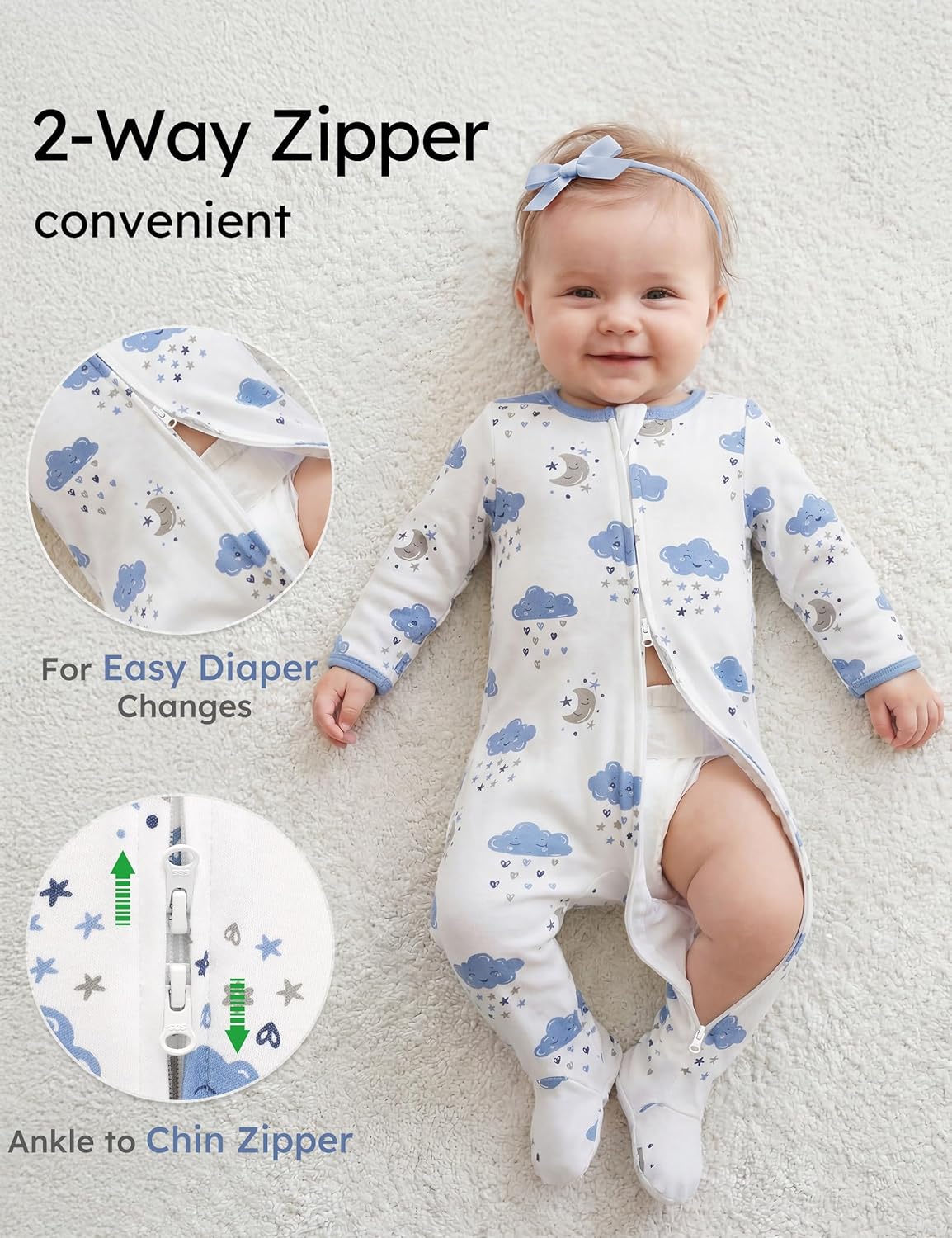 Pijamas para Bebês 100% Algodã - Baby Clothing Organic avaliação e preço