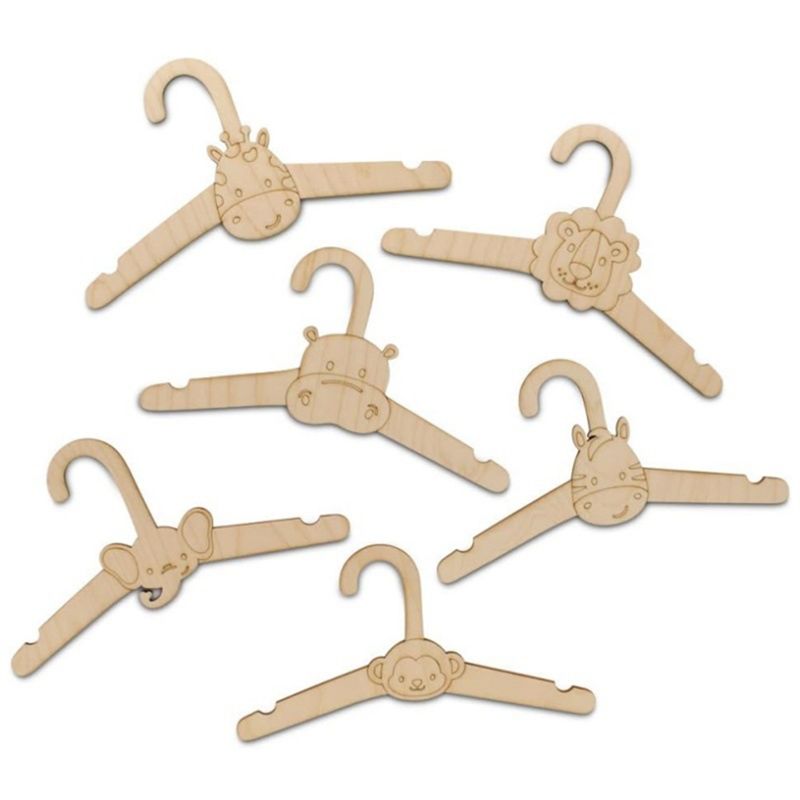20 Peças Cabide de Madeira Fof - Baby Clothing Hanging Rack avaliação e preço