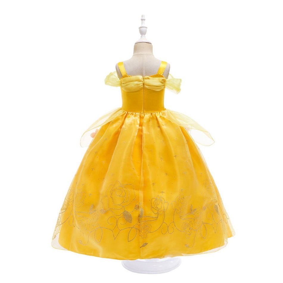 Meninas belle vestido crianças - Baby Clothing Dresser avaliação e preço
